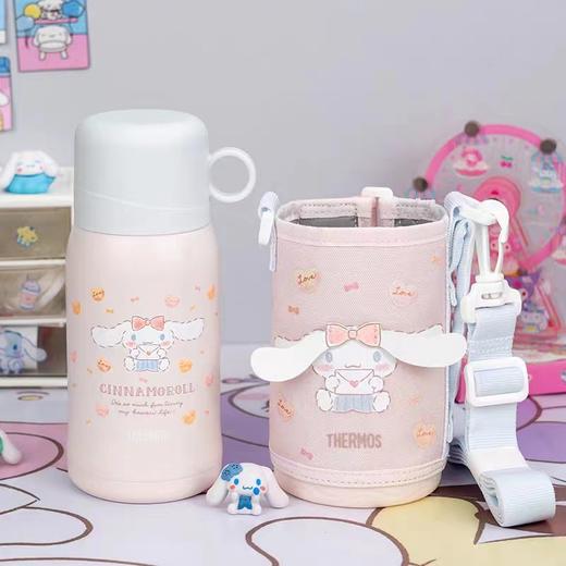 9楼母婴生活馆 膳魔师2023秋冬新品大耳狗联名高真空不锈钢双盖保温瓶550/580mL 吊牌价：428元 活动价：398元 商品图2