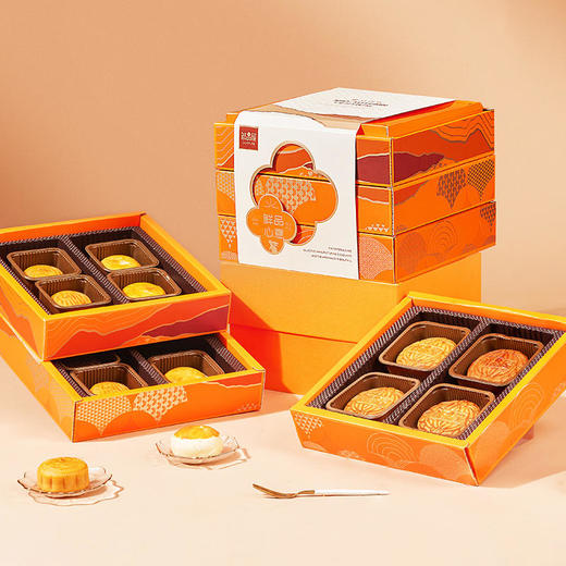 【鲜品屋】-鲜品心意月饼礼盒935g 商品图2