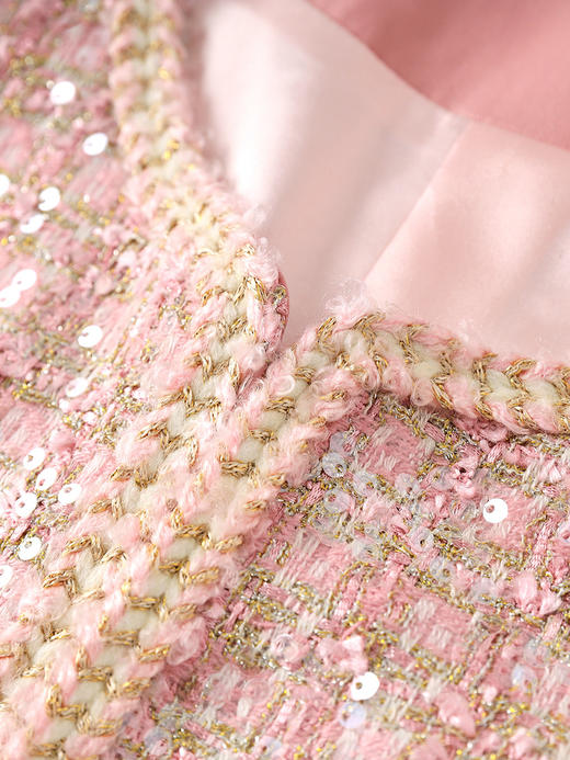 秋季新款，重亮片粗花呢名媛气质百搭遮肉短外套WLZD-2321105 商品图3