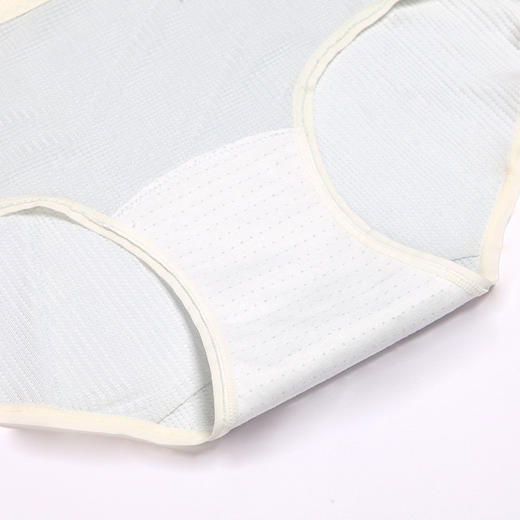 都市丽人功能系列人棉提花生理裤中腰平角女士内裤LK38A5 商品图7