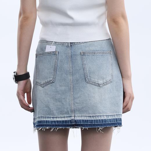 317GD高腰显瘦牛仔半裙30501（蓝A）T79 夏季 321222000028 商品图1