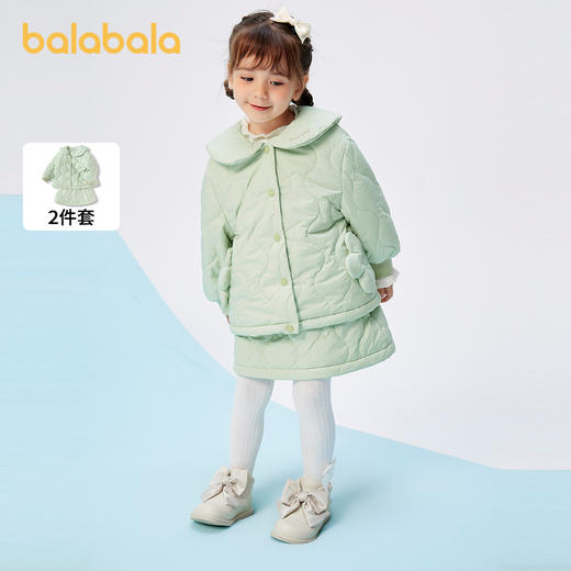 巴拉巴拉童装女童套装儿童秋冬新款宝宝小童两件套洋气甜美潮 商品图1