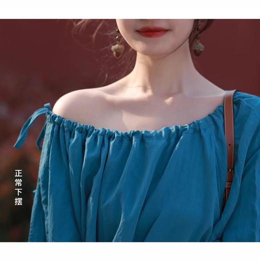 裁缝学苑AS113 露肩上衣一字肩小衫纸样女装衬衫做衣服打版裁剪板 商品图4