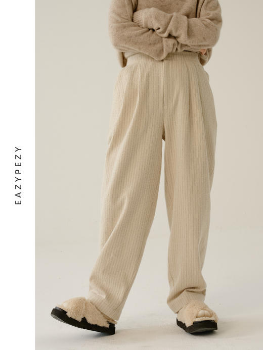 EAZYPEZY 2023AW 摩登时代羊毛西装裤 商品图3