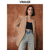 VIMAGE纬漫纪冬季新款时尚百搭显瘦干练西装外套V2003613 商品缩略图3