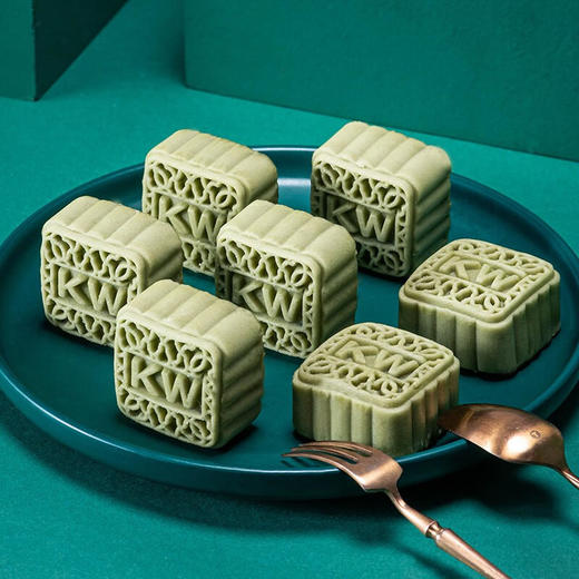 【香港锦华】-锦华翡翠斑斓味流心月饼450g 商品图3