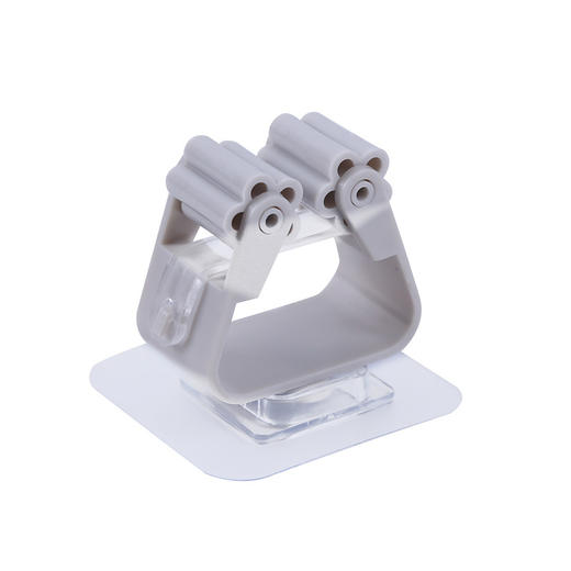 「10个装！9.9元包邮」免打孔无痕拖把架收纳 拖把挂钩卫生间浴室壁挂扫把挂架收纳整理拖把夹 商品图4