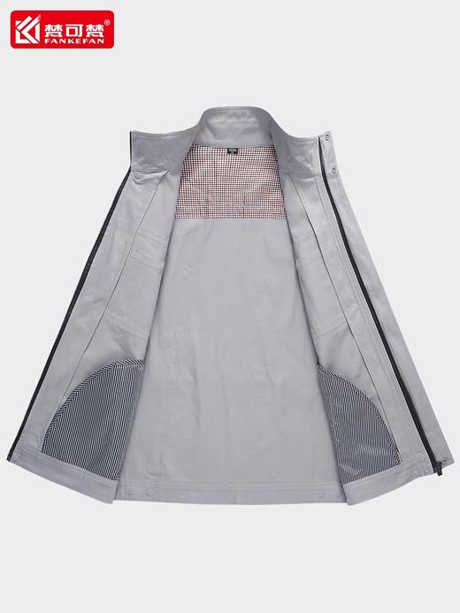 纯棉防静电工作服男装秋冬电力电工全棉反光条耐磨劳保服工厂厂服 商品图4