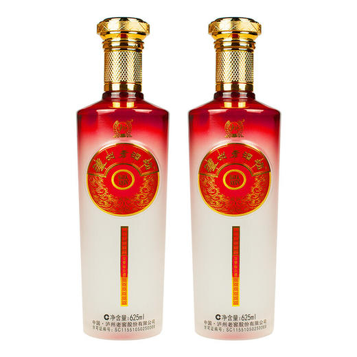 下架【泸州老窖】52泸州老酒坊福庆双辉酒625ml*2 商品图4