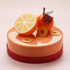 *心想事橙*黄金度思巧克力香橙慕斯