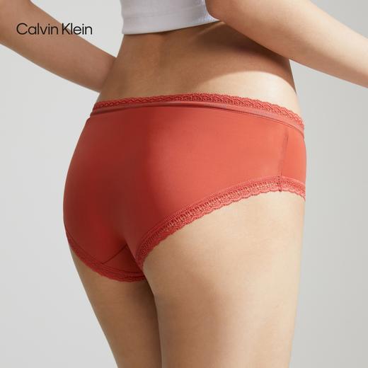 【海南专供价】CKU新款女士性感蕾丝拼接防夹臀半包臀三角内裤QD3767 商品图3
