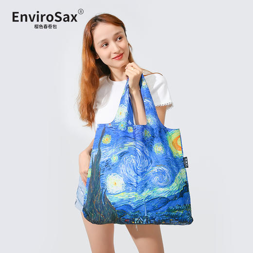 澳洲Envirosax 包袋梵高系列春卷包可折叠环保袋大号 VG 商品图0