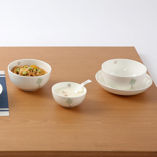 岁月静好系列餐具 调羹/碗/碟/盘/杯碟组/套装 商品图5