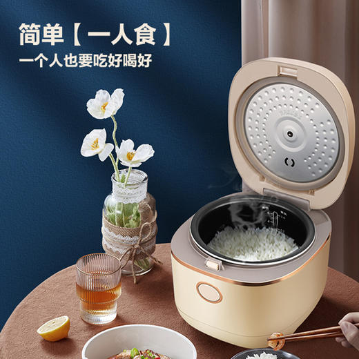 心选丨【智能预约 不粘涂层】荣事达电饭煲家用多功能智能24h预约快速饭煲汤煮粥还蒸米饭2.5L不粘电饭煲RFB-M25L 商品图3