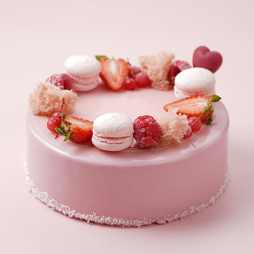 椰香覆盆子慕斯 商品图0