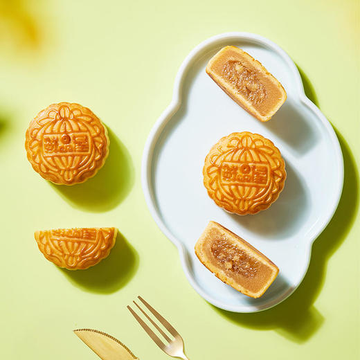 【鲜品屋】-鲜品荷月月饼礼盒1kg 商品图6