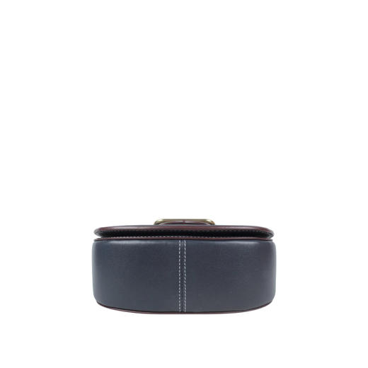 COACH 奥莱款女士牛仔布配皮单肩斜挎包 商品图4