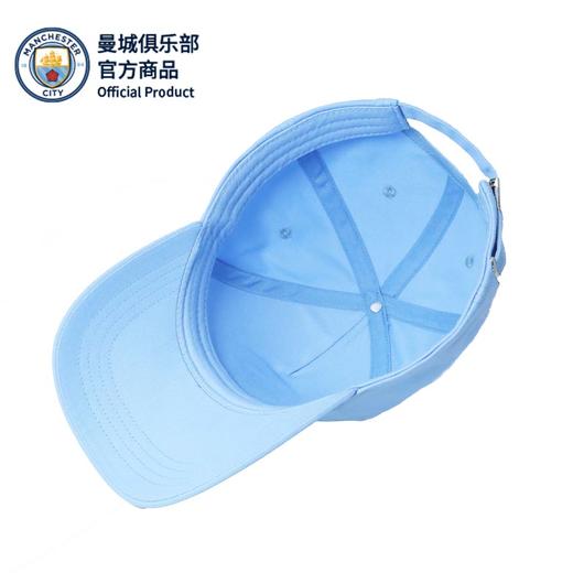 曼城俱乐部官方商品丨曼城浅蓝队徽棒球帽鸭舌帽休闲球迷 商品图3