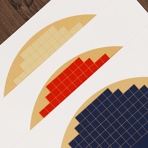 【庆学堂】33*33心经卡纸 粉彩宣纸抄写卡纸 带格子 加厚 商品图1