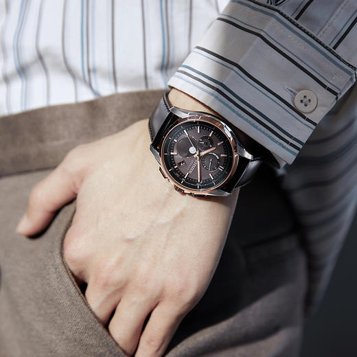 西铁城/CITIZEN光动能电波对时月相舒博™钛BY1004-17X 商品图8