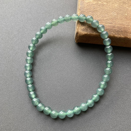 冰种晴水翡翠珠串手钏 商品图1