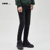 HIM漢崇 复古小割破修身牛仔裤男潮流做旧舒适休闲长裤 2025秋季 商品缩略图0