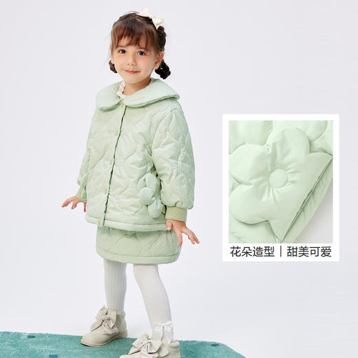 巴拉巴拉童装女童套装儿童秋冬新款宝宝小童两件套洋气甜美潮 商品图3