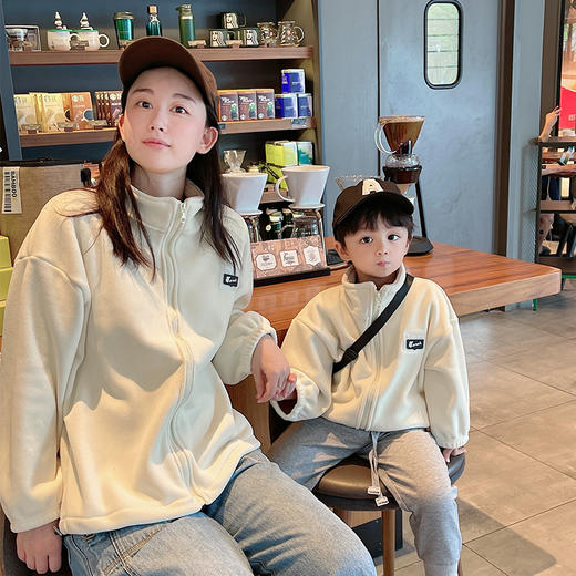 【A类外套】儿童外套双面奥粒绒秋冬装中大童男女童保暖亲子外套 商品图5