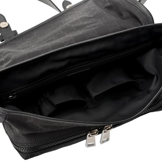 Gucci 小号男士经典印花翻盖休闲邮差包 商品图5