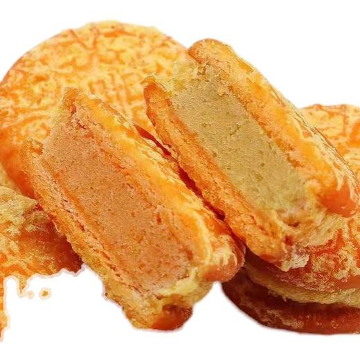 【早餐零食好伴侣！板栗酥绿豆饼】多口味手工糕点咸蛋黄酥饼整箱馅饼零食早餐食品-觅食坊健康 商品图3