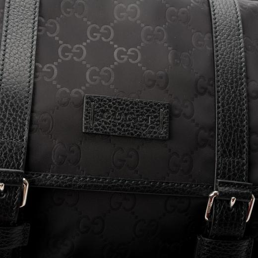 Gucci 小号男士经典印花翻盖休闲邮差包 商品图8