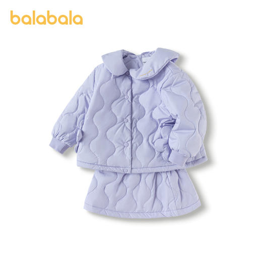 巴拉巴拉童装女童套装儿童秋冬新款宝宝小童两件套洋气甜美潮 商品图4