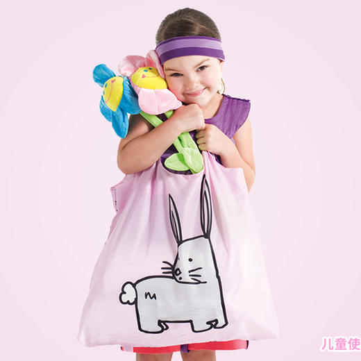 澳洲Envirosax 包袋小兔子春卷包可折叠环保袋中号 EK.B8 商品图0