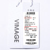 VIMAGE纬漫纪个性时尚印花宽松舒适系带雪纺上衣衬衫V1409005D 商品缩略图11