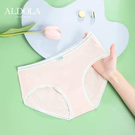 雅黛丽内裤女夏季薄款亲肤透气中腰三角裤甜美可爱少女风短裤头女 商品图1