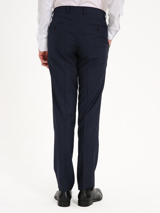 callisto藏青全绵羊毛西裤 商品图2