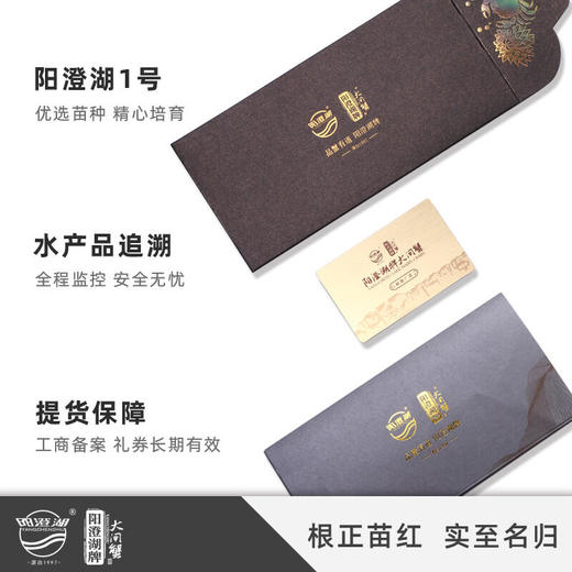 【卡券】【阳澄湖牌有机大闸蟹幸福安康型】3.0两公蟹*5只2.0两母蟹*5只 商品图1