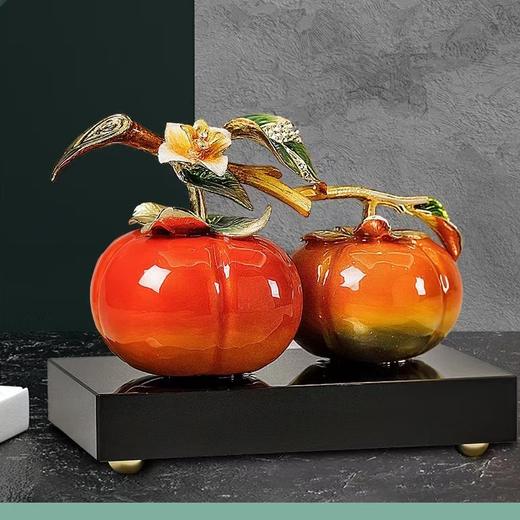 E-ZL-M956 事事如意珐琅摆件 礼盒装 商品图0