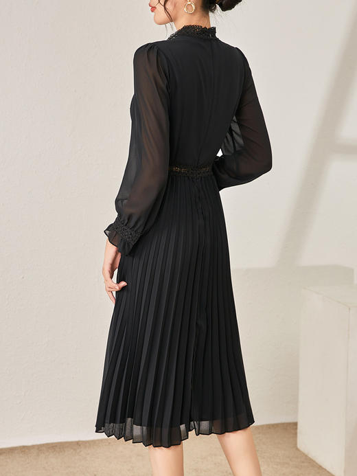 显瘦收腰，新款法式女人名媛浪漫约会遮肉连衣裙WLZD-2321101 商品图1