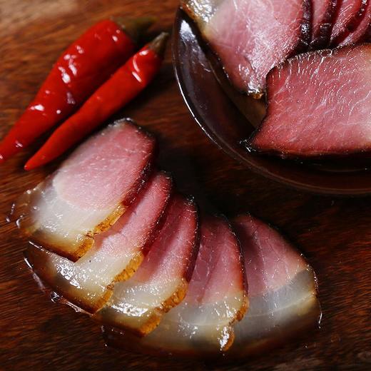 【香气四溢！农家烟熏腊肉】四川湖南湘西特产烟熏五花腊肉农家土猪麻辣香肠咸腊肉-觅食坊健康 商品图3