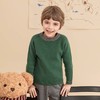 mettekids男童毛衣秋冬新款儿童加厚针织衫中大童休闲绿色童装 商品缩略图4