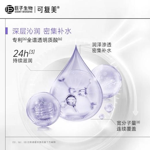 可复美吨吨水120ml+乳80ml 面霜透明质酸钠藻萃盈润保湿精华套装 轻盈补水焕亮滋润 商品图13