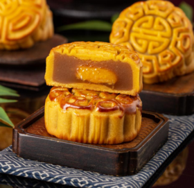 红莲容广式月饼