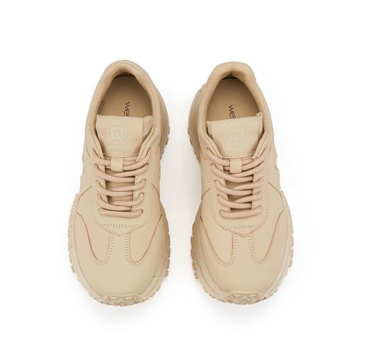 westory2023年秋季新款厚底高跟平跟舒适百搭纯色老爹鞋W23CM73971 商品图5