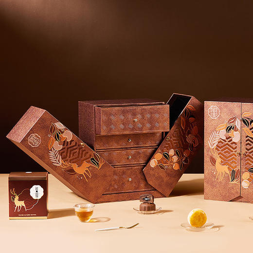 【鲜品屋】-鲜品尊月月饼礼盒1.445kg 商品图1