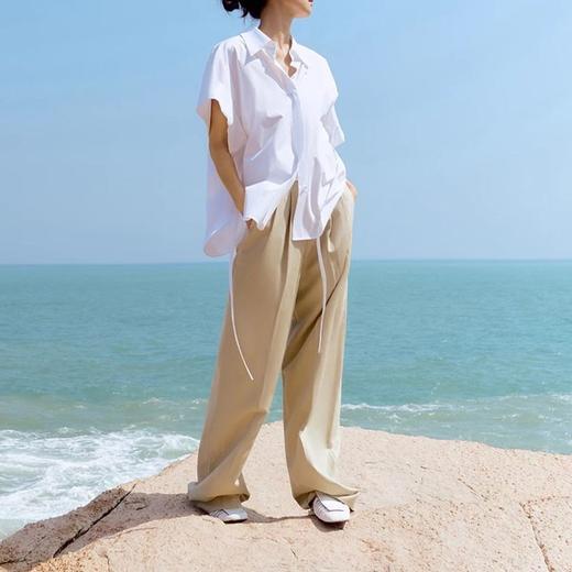 裁缝学苑AQ198 衬衫纸样女装新款卷边短袖可收腰衬衣服装打板裁剪 商品图1