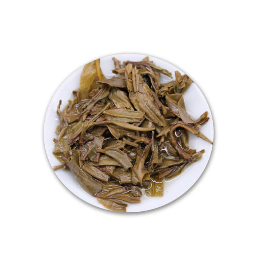 2016勐海布朗头春头采古树普洱生茶茶叶357g/饼精选醇厚 商品图3