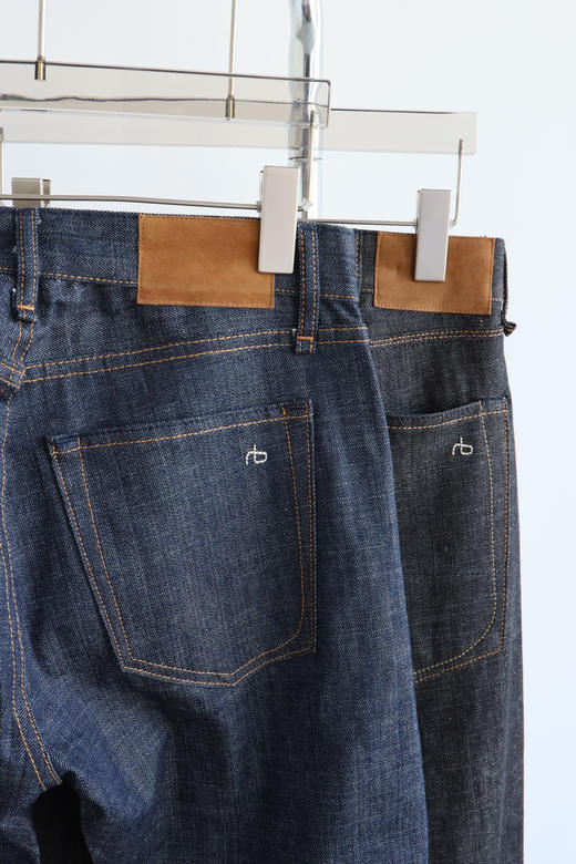 R@G B0NE小众元单 原色未脱浆赤耳边直筒牛仔长裤 NZK191 商品图2