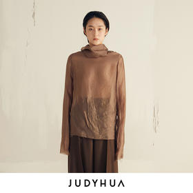 JUDYHUA 透视上衣