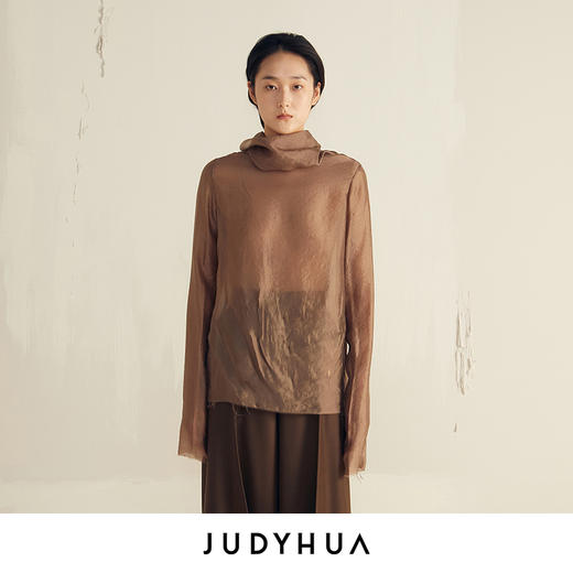 JUDYHUA 透视上衣 商品图0